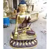 En stock de fábrica Tíbet Bodhisattva Tántrico Cuatro Brazos Madre Verde Buda de Cobre Altura 1 Metro 1.2 Metros 1.5 Metros Cobre Fundido Buda del Tíbet