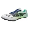 Zapatillas con Clavos Transfronterizas para Carreras de Corta y Media Distancia, Zapatillas Deportivas Estudiantiles para Hombre y Mujer para Salto de Longitud, Zapatillas con Clavos de Velocidad para Competiciones Deportivas Profesionales