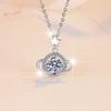 Collar Universo INS Planeta de Ensueño para mujer, diseño de nicho de lujo ligero, temperamento, circonita, estrella, plata de ley 999 chapada, colgante