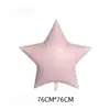 Globos de Película de Aluminio de Estrella Pentagrama de 30 pulgadas Serie de Colores Fluorescentes Decoración de Boda Fiesta Decoración de Cumpleaños Decoraciones Festivas