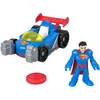 Imaginext Dcsf Supermóvel + Figura