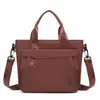 Bolso Nuevo Simple y de Moda para Mujer, Bolso de Tela de Nylon de Gran Capacidad, Bolso de Hombro Ligero, Bolso de Mano y Bolso Cruzado Casual de Moda
