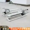 Máquina completamente automática neumática de sujeción de cintas transportadoras para minas de carbón subterráneas, tipo QKJ1200, máquina hidráulica de sujeción de cintas transportadoras de alta resistencia