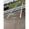 Aço Inoxidável Galvanizado por Imersão a Quente Haste de Para-raios Engenharia de Proteção contra Raios ao Ar Livre Telhado de Edifício Externo Haste Única Esfera Isolamento Térmico Fixo, Personalizado