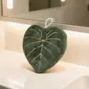 Toalla de Mano Hoja para Colgar Hogar Cocina Baño Toalla de Limpieza Espesada Absorbente Terciopelo de Coral Pañuelo