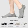Calcetines de verano finos, informales, de boca baja, invisibles, transpirables, sin talón, para hombre y mujer, talla grande, de Amazon, transfronterizos.