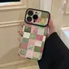 Funda de teléfono de azulejos florales en relieve estilo francés adecuada para iPhone 17 y Apple 16, anticaída, cobertura total, alto valor estético, con ventana de visualización grande