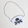 Máscara de pirata de feltro para Halloween atacado máscara de caveira para os olhos decoração adereços de mascarada Tecido de feltro para Halloween