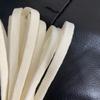 Corda Elástica Plana de Spandex de 8mm Cadarço Preguiçoso Sem Amarrar 6mm Tecido para Roupas Cinto Cordão para Chapéu