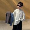 Roupa Infantil Camiseta Base para Meninos 2026 Outono Nova Blusa com Capuz Infantil Roupas Soltas para Bebês Meninos Tendência