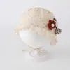 Chapéus para Bebês e Crianças Pequenas, Estilo Fino de Primavera e Outono, Proteção Solar, Chapéu de Pescador para Menina, Chapéu de Corte Estilo Coreano para Bebê Menina