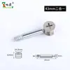 Suministro directo de fábrica Xiangzhen ferretería para muebles conector de dos en uno engrosado tornillo conector excéntrico al por mayor