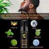 Traje para barba de hombre traje de rodillo esencia para barba traje de cuidado de la barba peine de doble cara suministros para barba