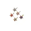 Chapado en Oro Cobre Microincrustado Circonita Color Galvanizado Conservación del Color Colgante Pulsera Collar Dijes Material Accesorios para Joyería DIY