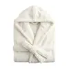 Roupão de Banho Sherpa Lounge Adulto XL Off White Microfibra - Lyor