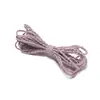 Doce Infantil 3mm Colorido Pequeno Grão Elástico Redondo Laço Feito à Mão DIY Prendedor de Cabelo Corda de Cabelo que Não Machuca Acessório de Cabeça para Mulheres