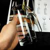 Separador de licor de vidrio grueso, jarra de vino, decantador de vino extranjero, taza justa para el hogar, escala, dispensador de vino, oferta especial