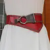 Faja para Mujer Versión Coreana Europea y Americana Cinturón Decorativo Holgado Ajustado Moda para Falda Versátil Cinturón Ancho Cinturón de Mujer Venta al por Mayor