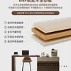 Armário Integrado com Barra Retrátil Simples Italiano para Apartamento Pequeno, Armário Lateral de Sofá para Casa, Armário de Armazenamento de Divisória para Sala de Estar