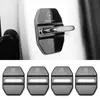 Adecuado para Mercedes-Benz Clase A Clase C Clase E GLA GLB GLC cubierta de cerradura de puerta de acero inoxidable cubierta de protección de cerradura de puerta decoración