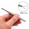 Clipe de quatro garras de aço inoxidável antiderrapante nude broca agarrar artefato jóias equipamento ferramenta de garra