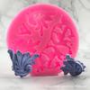 Molde de silicone líquido com padrão retrô estilo europeu, borda em relevo estilo palácio, borda para decoração de bolo, fondant para confeitaria