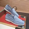 Sapatos Loafers Masculinos Originais Italianos LP Lovers Novo Estilo 2024 Slip-on Planos Preguiçosos para Homens Slip on Si