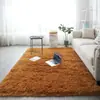 Alfombra larga de pelo para uso doméstico en sala de estar para niñas, alfombra de mesita de noche para dormitorio, felpudo de felpa de cobertura total, alfombra para sofá y mesa de centro