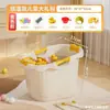 Cubo Grande para Baño de Bebé, Cubo de Baño y Natación para Niños, Cubo para Baño de Bebé, Tina Doméstica para Sentarse, Tina de Cuerpo Completo