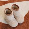 ¡Botas extrañas de Mao Mao de conejo de biblioteca infantil super lindas! Botas de Nieve Mao Mao de Invierno para Niñas con Forro Polar Botines Cortos Versátiles Cálidos Botas Medias