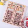 Sz/135 Feishino 3 Hojas 48 Piezas En Caja Pegatinas Creativas para Cuaderno Pegatinas Lindas Transparentes de Corazón Girly de Zamo para Cuaderno