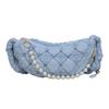 Bolso de Hombro Cruzado con Pliegues de Burbuja Transfronterizo Texturizado Versátil para Mujer Estilo Coreano Moda Bolso Acolchado de Algodón Tipo Empanadilla