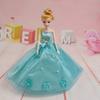 Ropa de Muñeca de 30cm Según Vestido de Princesa Dulce Barbie Traje de Muñeca Vestido de Niña Juguete Vestido de Novia Muñeca
