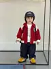 Abrigo para Bebé Niño Estilo Otoño Versión Coreana Ropa Infantil 2026 Nuevas Llegadas Ropa de Otoño para Niños Conjunto de Pantalones de Mezclilla para Niños Estilo Otoño