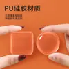 Manija de Puerta Anti-Colisión Almohadilla de Silicona Silenciosa Pegatina para Puerta de Refrigerador Tope de Puerta Bloqueador de Puerta Anti-Colisión Pegatina de Pared de Partículas para Puerta de Gabinete