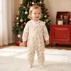 Mameluco para bebé para primavera, otoño e invierno, mameluco acolchado de manga larga de 40 g, traje para gatear, ropa cálida para recién nacidos