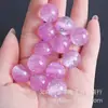 Múltiples Estilos de Cuentas Redondas con Purpurina Fina de 16 mm, Cintas con Lámina de Oro, Cuentas Sueltas para Cadenas de Teléfono DIY, Pulseras, Collares y Accesorios de Joyería