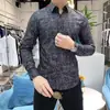 Camisa de Manga Larga con Estampado Paisley Impresión Digital Fina Suave Agradable a la Piel Ropa Exterior Casual para Primavera y Otoño