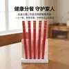Fornecimento do Fabricante Atacado Palitos de Liga Leve Domésticos High-End Domésticos Novos Palitos à Prova de Mofo e Resistentes a Altas Temperaturas Estampagem a Quente Vermelha Felicidade Dupla