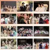 128 Pegatinas de Retrato Grupal de las Cinco Bendiciones, Popular Drama Cinco Bendiciones, Drama Grupal de Vestuario Antiguo, Pegatinas Periféricas de Aspecto Atractivo DIY