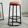 Taburete Alto de Tres Anillos Extra Grueso, Taburete Alto de Barra, Silla Alta para Adultos en Casa, Silla de Mostrador, Taburete Alto de Lujo Ligero para Arcade, Taburete Redondo