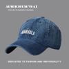 Gorra para Hombre y Mujer de Mezclilla Estilo Béisbol Primavera Verano Otoño Moda Tendencia Exterior Ocio Deportes Gorra Protector Solar