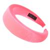 Diadema Lavado Facial de Seda de Leche Estilo Nuevo Transfronteriza para Mujer, Diadema de Terciopelo, Tela de Terciopelo Esponjoso, Accesorio para el Cabello Negro, Diadema de Verano