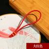 Cordón con asa de piña tejido con asa de jade cuerda para jugar cordón Wenwan colgante para teléfono móvil nuevo cordón de cuerda Manbo