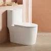 Vaso Sanitário Cerâmico Sifônico Anti Odor MEIKA, Vaso Sanitário de Estilo Moderno para Projeto de Banheiro Comercial T8828