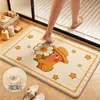 Alfombra Absorbente Bonita para Baño Modelo Nuevo 2026 Alfombra Antideslizante para Puerta de Baño, Inodoro y Regadera en Casa