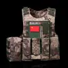 Chaleco Táctico Multifuncional Anfibio Chaleco Negro Chaleco de Combate Equipo de Protección de Campo Cs para Fanáticos Militares para Hombres