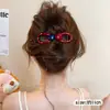 Pinza para el pelo de cuentas estilo coreano para mujer, pinza de tiburón elegante, pinza de torsión, accesorio para el pelo de Yiwu, pasador