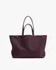 Bolsa de Ombro Feminina de Couro Genuíno Estilo Europeu e Americano Personalizada, Bolsa Tote de Couro Portátil de Grande Capacidade, Bolsa Transversal, Bolsa de Mão de Fábrica