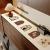 Protector de Escritorio para Mesa de Comedor Wind Cat Usado Nuevo Impermeable Cuero Esterilla de Mesa para Gabinete de Zapatos Mesa de TV Esterilla Dropshipping